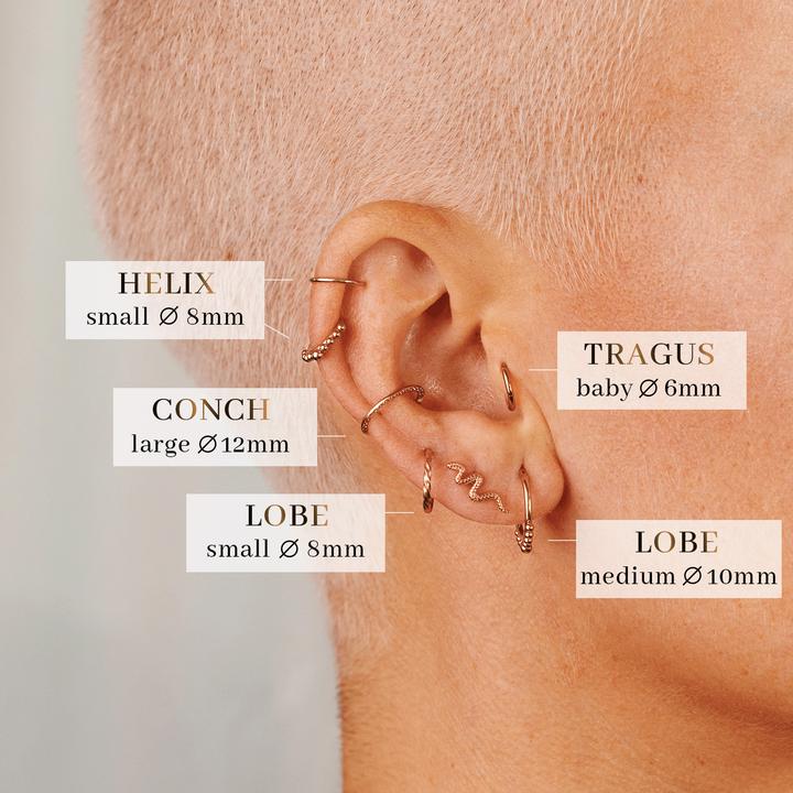 Image du produit Luamaya Basic Click Ring - Baby (Acier chirurgical 316L)