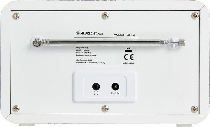 Actual product image Albrecht DR 490 (Web radio, DAB+, Wi-Fi)