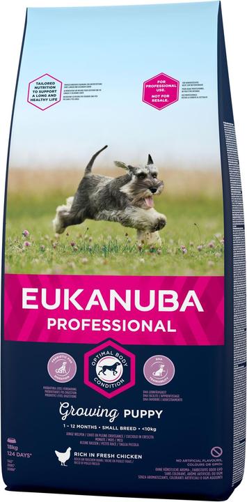 Produktbild Eukanuba Puppy Small (Junior, 1 Stk., 18000 g)