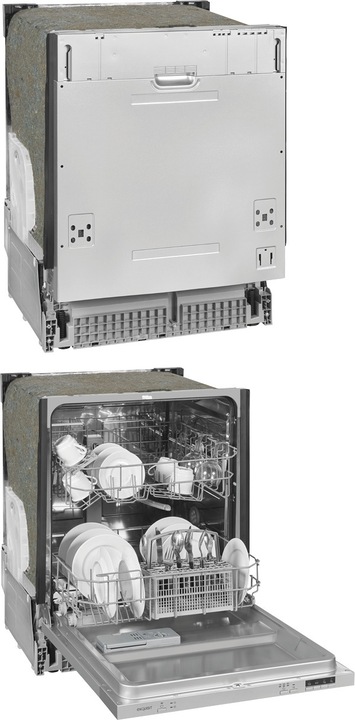 Actual product image Exquisit EGSP6012-E-030E silver - Dishwasher