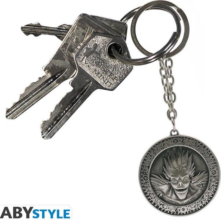 Actual product image ABYstyle Death Note keychain