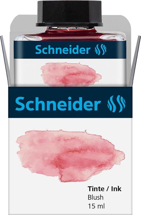 Actual product image Schneider Ink glass 15ml pastel blush (Red, 1 pcs.)