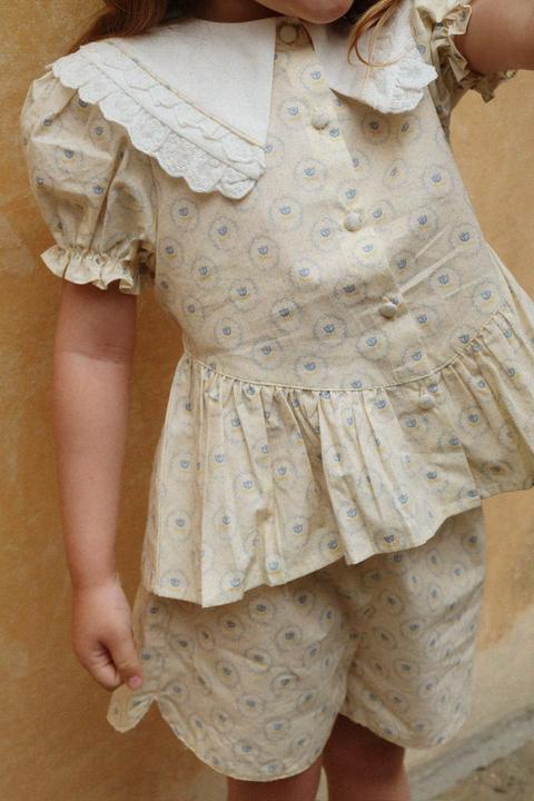 Immagine prodotto Konges Slojd Coeur Collar Bluse Ciel Mirage (86)