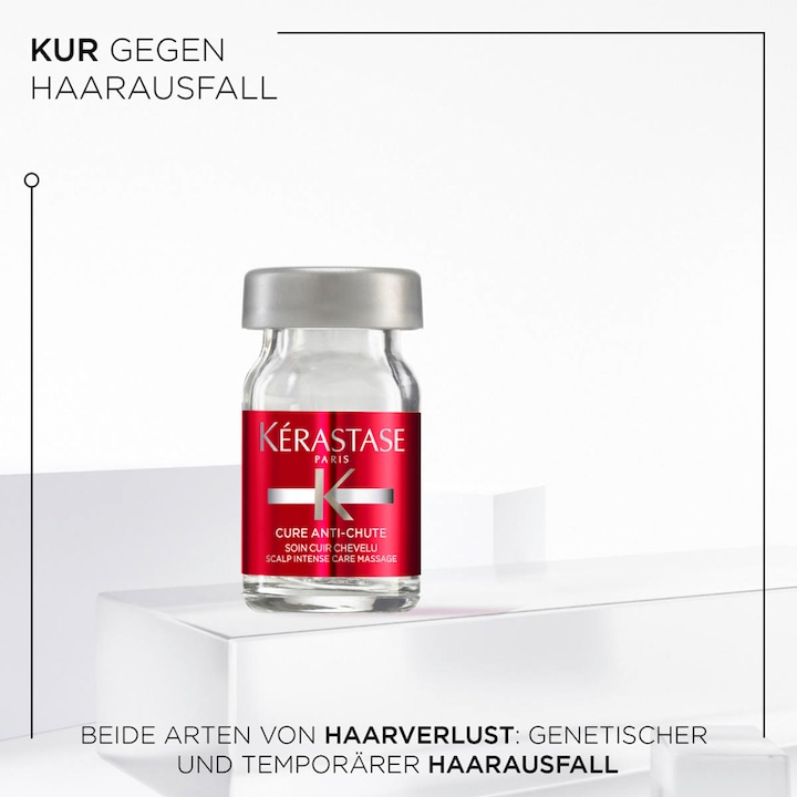 Image du produit Kérastase Spécifique Cure Anti-Chute, Anti-Haarausfall Kur 3 x 10*6 (180 ml)