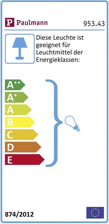 Energie-Label Paulmann URail Spot Blossom (G9)