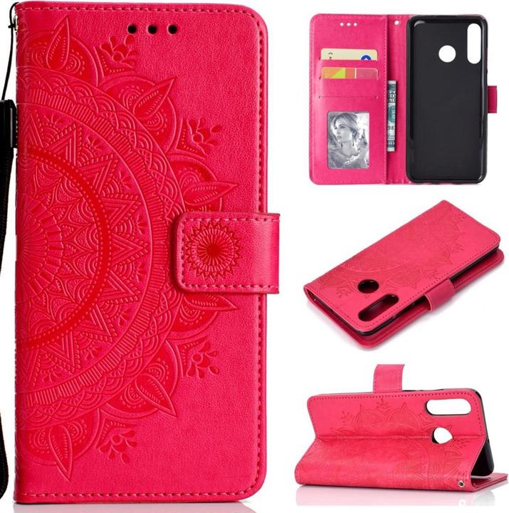 Produktbild CoverKingz Huawei P30 Lite Handyhülle Flip Case Handytasche Cover Tasche Mandala (Huawei P30 Lite)