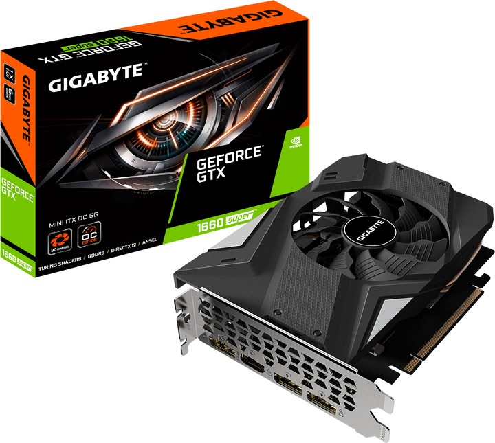 Produktbild Gigabyte GeForce GTX 1660 Super Mini ITX OC (6 GB)