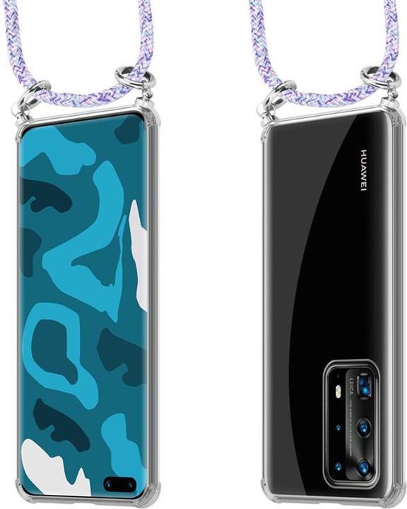 Produktbild Cadorabo TPU Handy Kette SILBER Cover