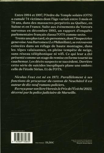 Actual product image La secte (French, Feuz Nicolas, 2025)