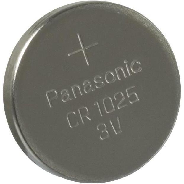 Panasonic Lithium Power CR1025 (1 Stk., CR1025, 30 mAh), Batterien + Akkus