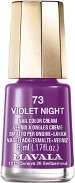 Actual product image Mavala Color Club - Violet Night 73 (Violet Night, Colour paint)