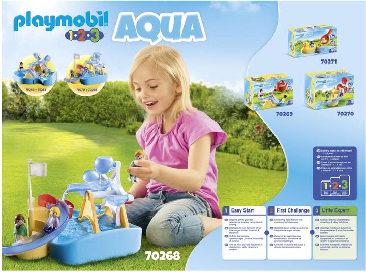 Produktbild Playmobil Wasserrad mit Karussell (70268, Playmobil 1.2.3)