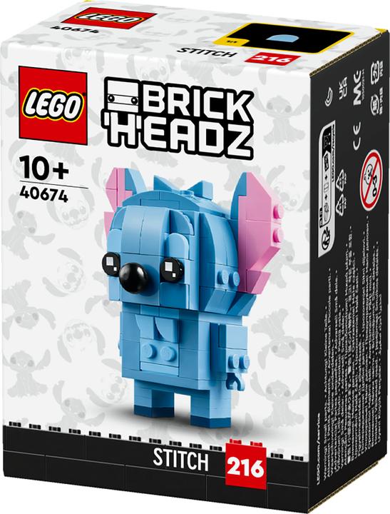 Produktbild LEGO Stitch (40674, LEGO Brickheadz)