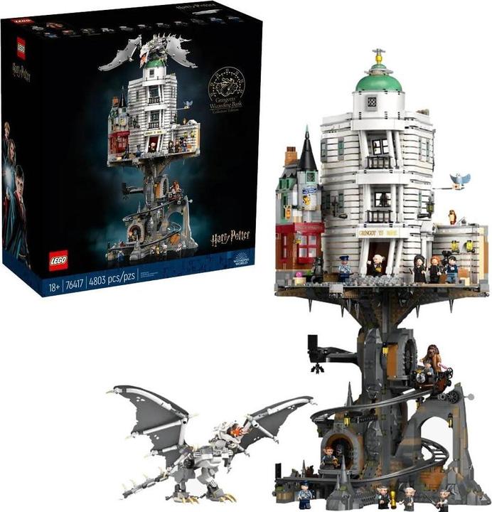 Produktbild LEGO Harry Potter Gringotts Zaubererbank – Sammleredition (76417, LEGO Harry Potter)