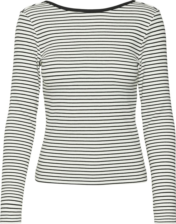Vero Moda Vmchloe Stripe Ls 2way Short Top Go Noos