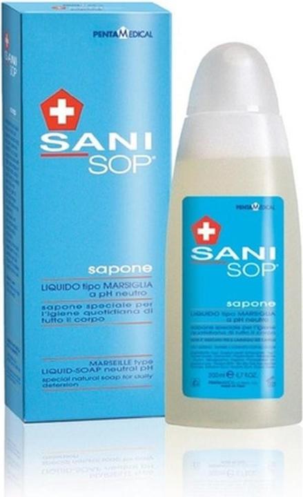 Immagine prodotto Pentamedical Sanisop-Sap Sapone di Marsiglia Liquido 200ml (Sapone liquido, 200 ml)