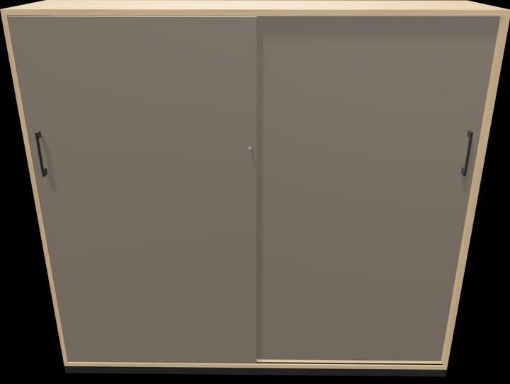 Actual product image Narbutas Choice sliding door cabinet (160 x 40 x 146.5 cm)