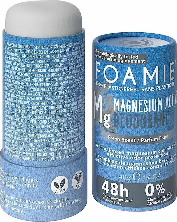 Produktbild Foamie Refresh Magnesium Active Deodorant ( Fresh Scent ) - Deodorant Stick - 40.0g (Stick)
