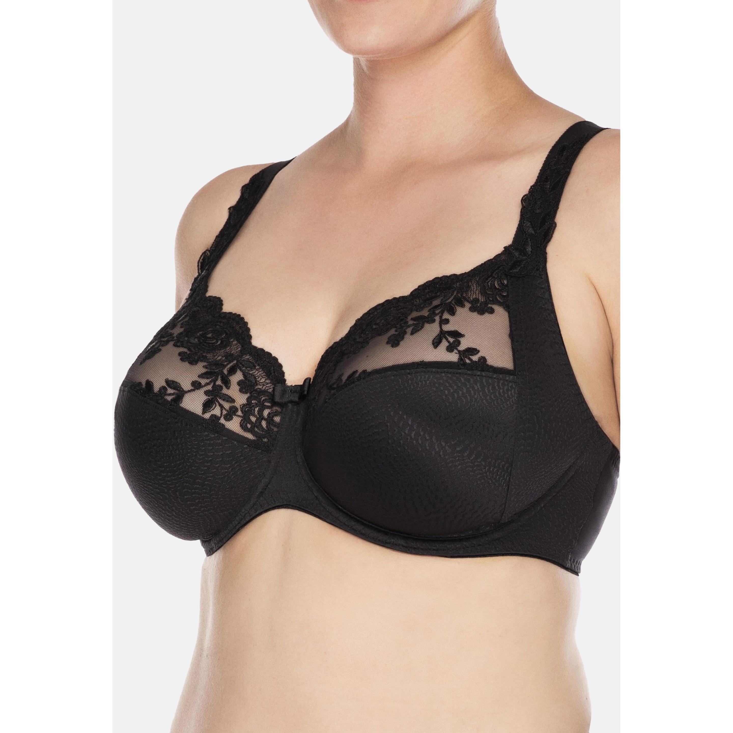 Thumbnail - Ulla, BH, Ella BH mit Bügel, Schwarz, (110 D, Einzelpack)