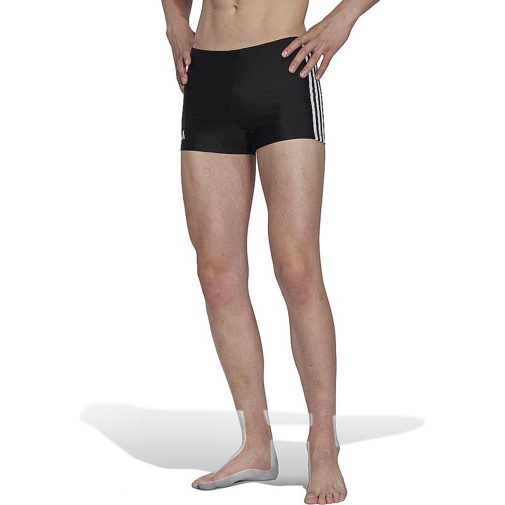 Thumbnail - adidas, Herren, Badehose, 3 Stripes Boxer, Schwarz, (5)