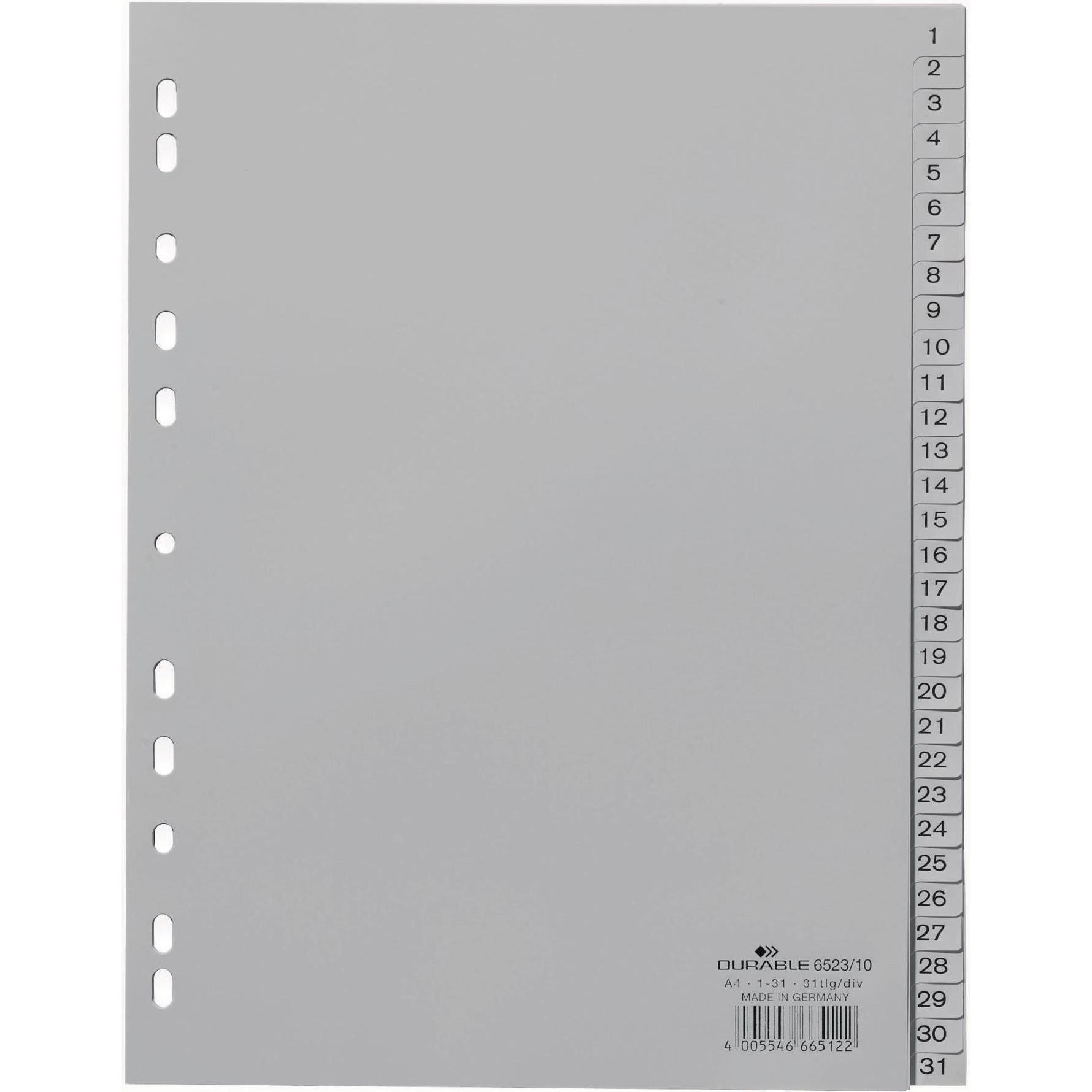 Durable, Ordner Zubehör, Register PP