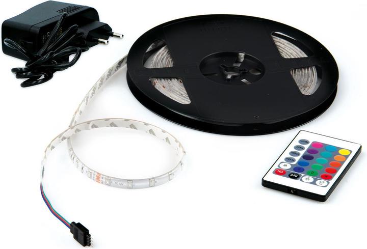 Image du produit Grundig Lot de 2 bandes LED, 3m, RGB, télécommande incluse (300 cm, Intérieur)