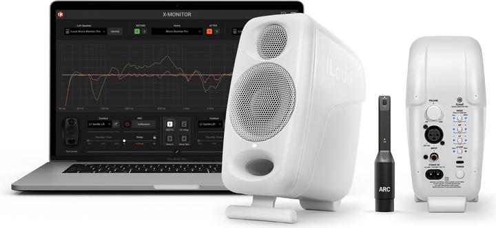 Actual product image IK Multimedia iLoud Micro Monitor Pro Pair (Active, Pair, 2x 50 W)