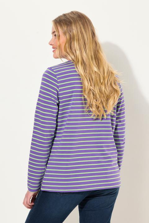 Produktbild Laurasøn Ringelshirt, Langarm, Rundhals (L)