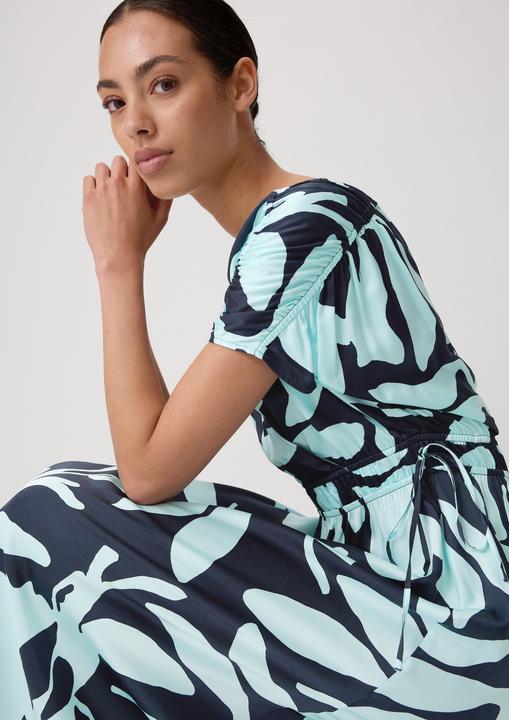 Produktbild Comma Kleid Satinkleid mit Raffung (32)