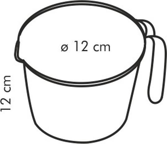 Produktbild Tescoma Messbecher mit Ausgiesser DELÍCIA 1,0 l (1000 ml)
