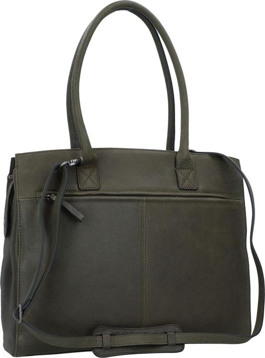 Actual product image Castelijn & Beerens & Beerens - Carisma Laptoptas 15,6 + tablet RFID | groen -