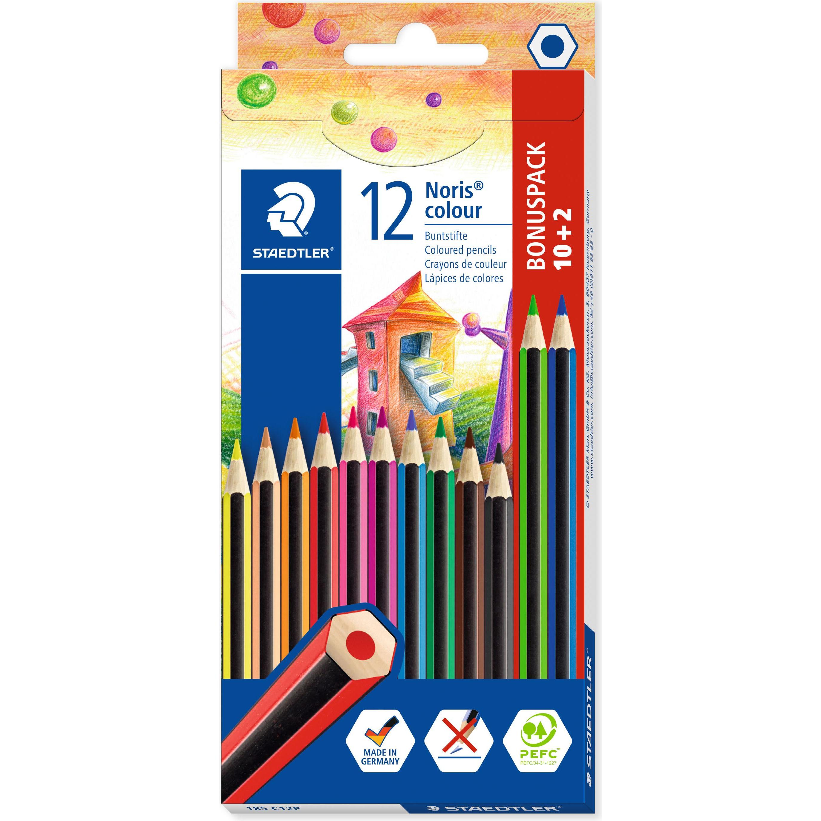 Staedtler, Malstifte, Farbstift Noris colour (Mehrfarbig, 12 x)
