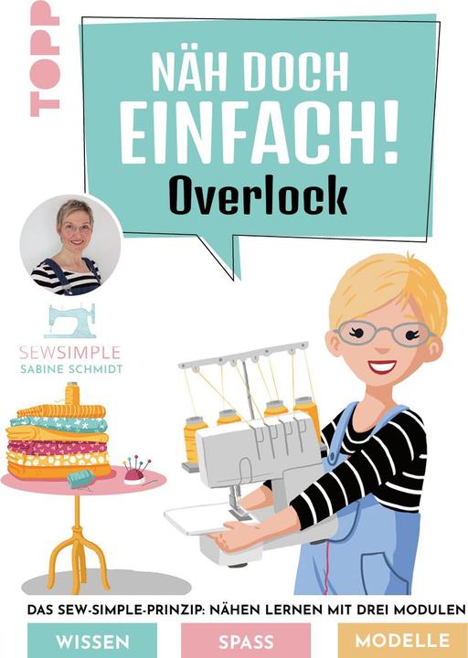 Immagine prodotto Näh doch einfach Overlock (Tedesco, Sabine Schmidt, 2022)