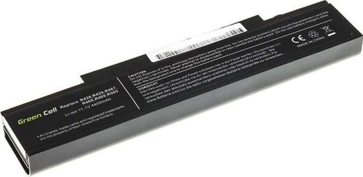 Actual product image GreenCell SA01 - Battery - Samsung - RV511 R519 R522 R530 R540 R580 R620 R719 R780 (6 Cells, 4400 mAh)