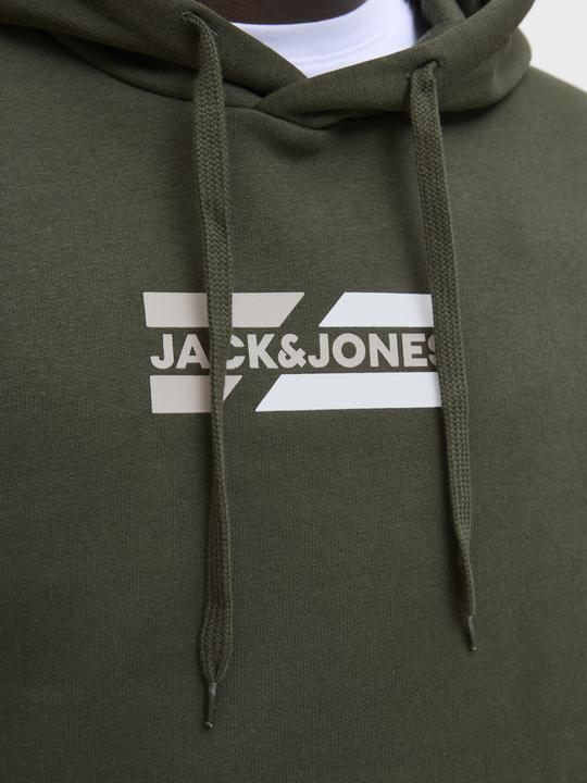 Actual product image Jack & Jones Jjecorp Graphic Sweat Hood Noos (L)