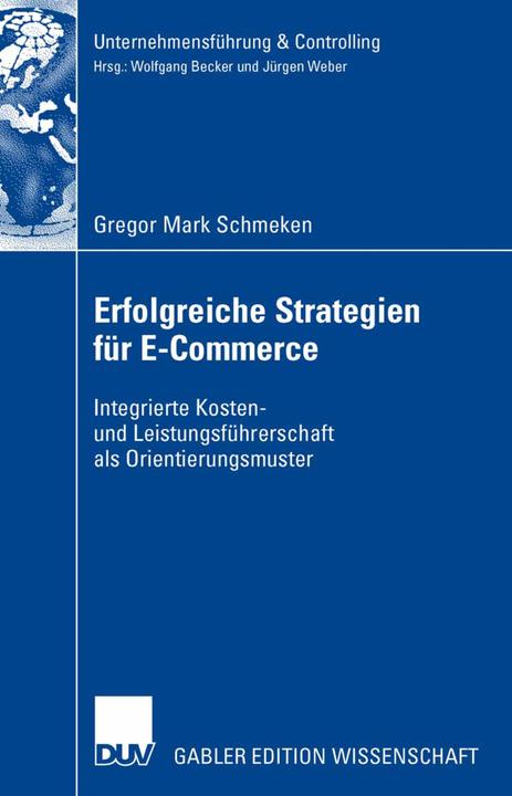 Produktbild Erfolgreiche Strategien für E-Commerce (Deutsch, Gregor Mark Schmeken, 2007)