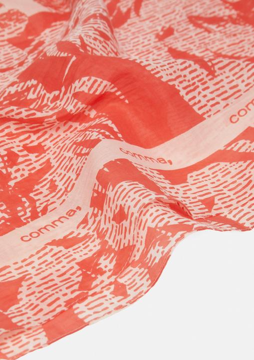 Image du produit Comma Tuch Feiner Loop-Schal mit All-over-Print