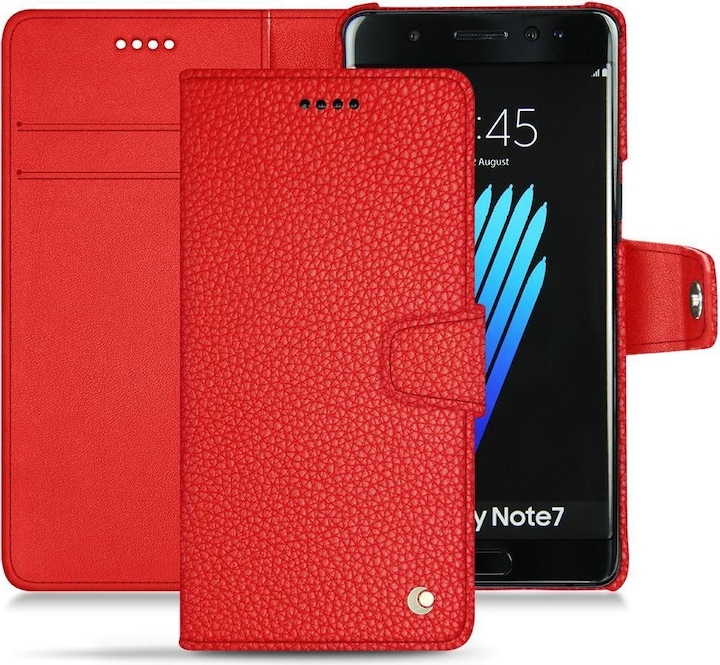 Noreve Lederschutzhülle Wallet (Samsung Galaxy Note 7)