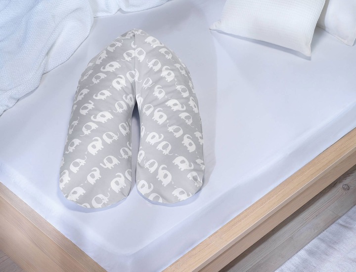 Produktbild Theraline Stillkissen "Das Komfort" mit Microperlenfüllung inkl. Bezug 180 cm (34 cm)