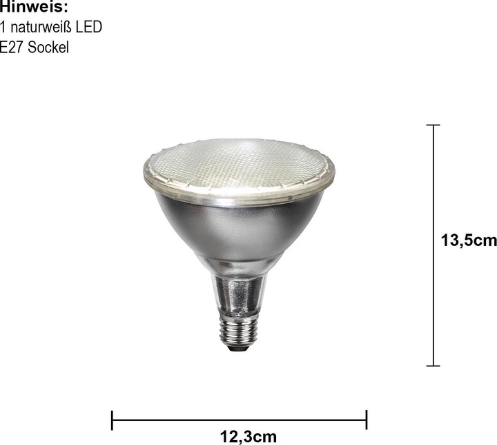 Produktbild Star Trading Spotlight (E27, 15 W, 1250 lm, 1 x, F)