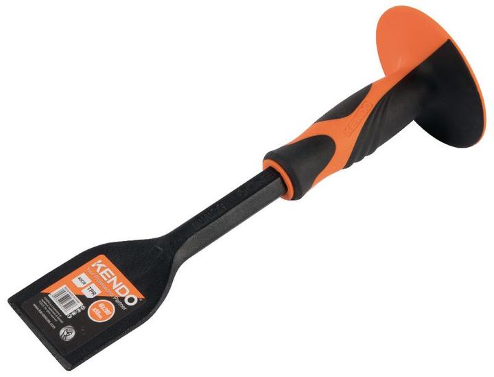 Actual product image Kendo Masonry chisel with hand guard