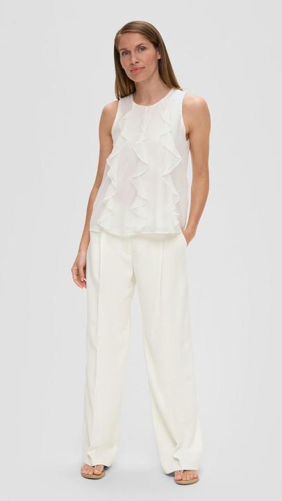 Immagine prodotto s.Oliver Bluse Ärmellose Bluse mit Volant (46)