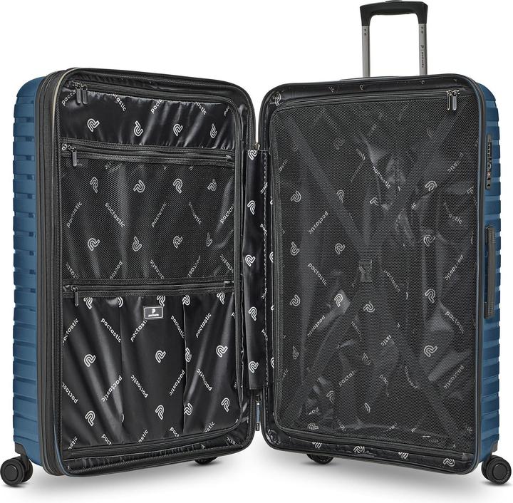 Image du produit Pactastic Collection 04 THE LARGE + 4 Rollen Trolley L 75 cm mit Dehnfalte (101 l)