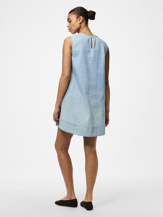 Produktbild Pieces Pcflora Sl Mini Denim Dress Noos (XS)