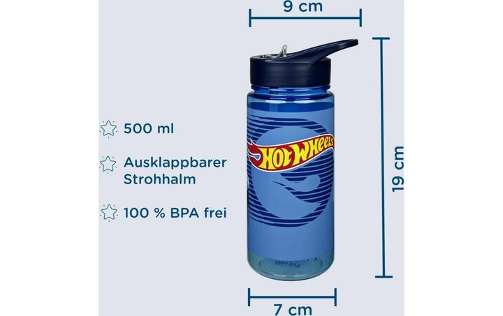 Produktbild Scooli Trinkflasche AERO Hot Wheels 500 ml (0.50 l)