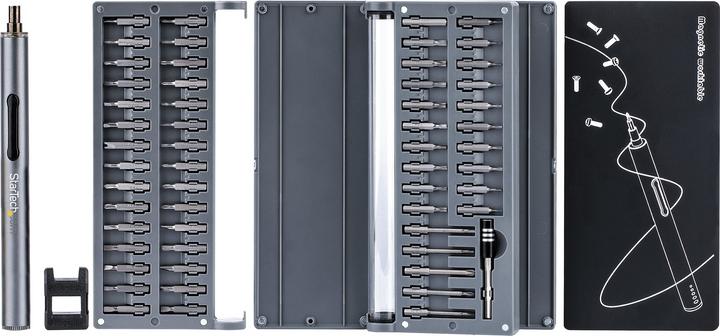 StarTech Elektrischer Mini-Schraubendreher - Mini-Akkuschrauber für Elektronik-, Laptop-, Computer-, Tablet- (Akkubetrieb)
