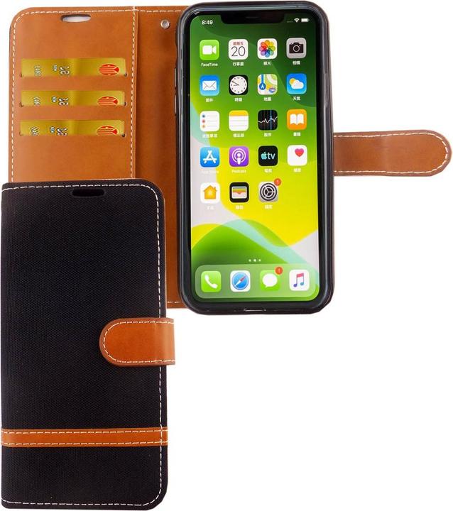 Produktbild König Design Hülle Handy Schutz für Apple iPhone 11 Pro Case Cover Tasche Wallet Etui Bumper (Apple iPhone 11 Pro)