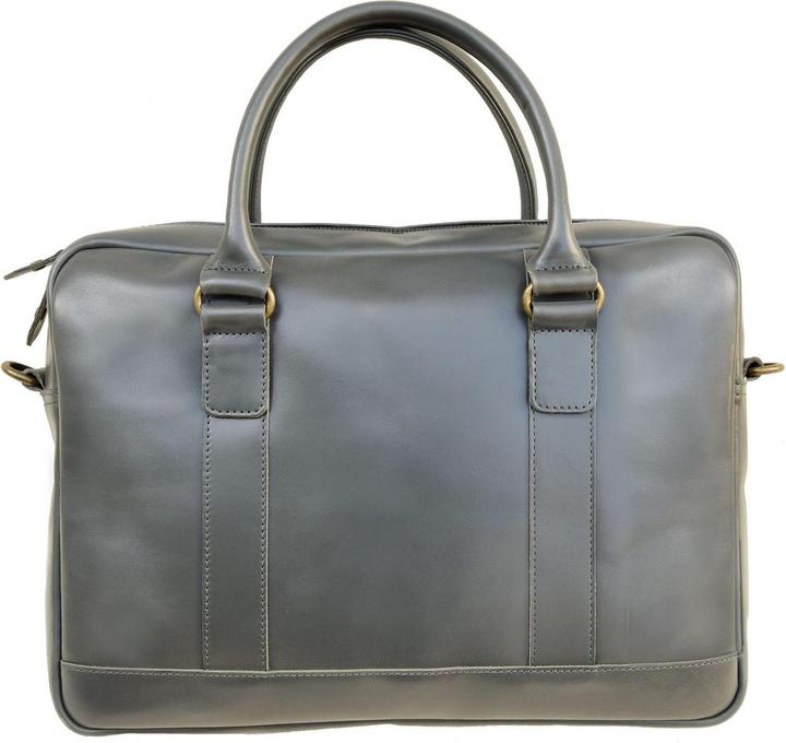 Actual product image Buckle & Seam Everett briefcase anthracite/yellow (16")