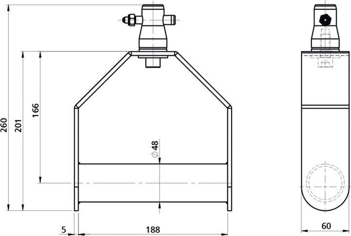 Produktbild Showtec Single Downrigger