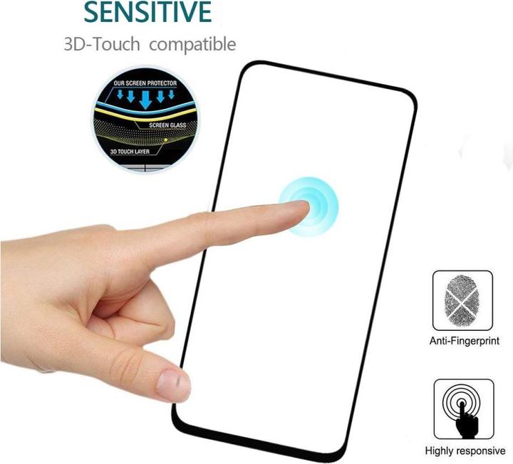 Image du produit Screenguard Honor 9X Full Screen Protective Glass 2.5D 9H (1 pcs, Honor 9X)